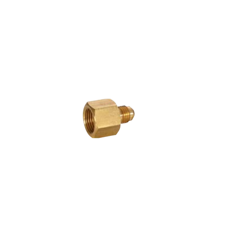 Rørmål adapter 3/8->1/2" på utedel